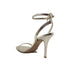 Valentino Garavani Gold Leather Heel Sandals – Women’s Luxury Heels