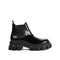 Prada Monolith Leather Ankle Boots
