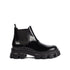 Prada Monolith Leather Ankle Boots
