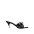 Balenciaga Cagole 70 Women's Sandals – Black Leather Stiletto Heels