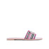 Valentino Garavani Multicolor V Logo Signature Leather Slides – Women’s Flat Sandals