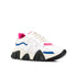 Versace Squalo Sneakers - Chunky White Mesh Leather Trainers for Women