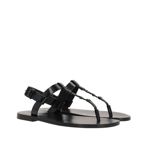 Saint Laurent Cassandre 05 Flat Sandals