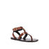 Saint Laurent Hardy Sandals – Brown Calf Leather Flip Flop Style – Women’s