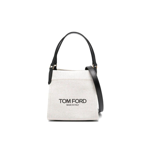 Tom Ford Medium Amalfi Canvas Tote Bag – Women's Handbag Made in Italy