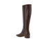 Valentino Garavani Logo Leather Boots Brown Calfskin - Women’s