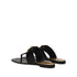 Valentino Garavani One Stud Thong Sandals – Black Leather Flat Slides for Women