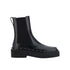 Valentino Garavani Rockstud Women's Designer Black Leather Chelsea Boots