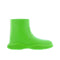 Prada Logo Rubber Ankle Boots – Neon Green – Rubber Slip-On Designer Boots