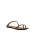 Saint Laurent Tanger Flat Sandals – Women's Leopard Print Fabric Thong Slides