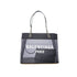 Balenciaga Duty Free Shopper Tote Bag – Black Transparent Polyester Bag for Women