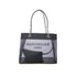 Balenciaga Duty Free Shopper Tote Bag – Black Transparent Polyester Bag for Women