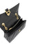 Balenciaga Hourglass S Quilted Shoulder Bag Black Calf Leather Women