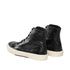 Balenciaga Paris Black Calf Leather High-Top Sneakers Shoes