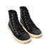 Balenciaga Paris Black Calf Leather High-Top Sneakers Shoes