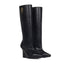 Givenchy G-Lock Boots Black Calf Leather Women’s Wedge