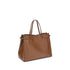 Valentino Garavani Antibes Medium Tote Bag Brown Leather Women