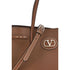 Valentino Garavani Antibes Medium Tote Bag Brown Leather Women