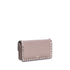 Valentino Garavani Rockstud Pink Leather Pochette with Chain for Women