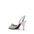 Valentino Garavani Royal Sandals White Leather Slingback Heels Women