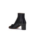 Valentino Garavani Valet Du Roi Bootie Black Brown Leather Women’s Ankle Boot