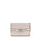 Valentino Garavani Small Rockstud Shoulder Bag – Beige Canvas & Gold Leather – Women