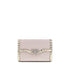 Valentino Garavani Small Rockstud Shoulder Bag – Beige Canvas & Gold Leather – Women