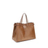 Valentino Garavani Antibes Tote Bag Brown Calf Leather for Women