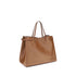 Valentino Garavani Antibes Tote Bag Brown Calf Leather for Women