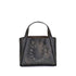 Stella McCartney Aged Effect Tote Bag Black Calf Leather for Women