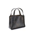 Stella McCartney Aged Effect Tote Bag Black Calf Leather for Women