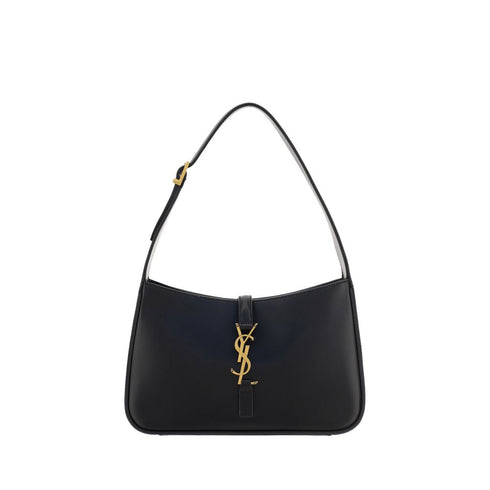 Saint Laurent Le 5 à 7 Hobo Bag Black Calf Leather for Women