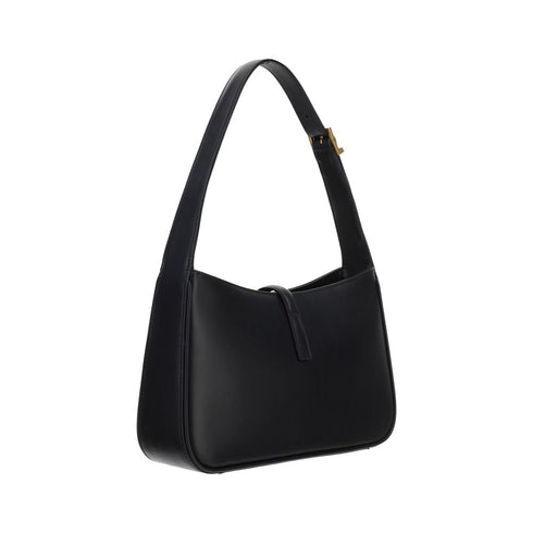 Saint Laurent Le 5 à 7 Hobo Bag Black Calf Leather for Women