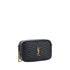 Saint Laurent Lou Shoulder Bag in Black Quilted Leather Crossbody for Women
