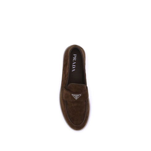 Prada Suede Loafers
