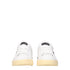 Dolce & Gabbana White Leather Low Tops