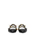 Valentino Garavani Black Leather Studded Mules Sandals – Women’s Flat Slip-On Shoes