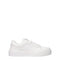 Dolce & Gabbana White Leather Low Tops