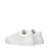 Dolce & Gabbana White Leather Low Tops