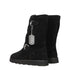 Kenzo Black Suede Ankle Boots – Women's Fur Lined Buckle Closure