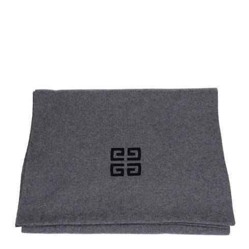 Givenchy Gray Wool Scarves