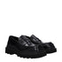 Dolce & Gabbana Black Leather Slip-On Loafers