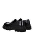 Dolce & Gabbana Black Leather Slip-On Loafers