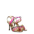 Valentino Garavani Multicolor Leather Stiletto Sandals – Women’s Gold High Heels