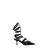 Valentino Garavani Rockstud Gladiator Patent Leather Heeled Sandals Black – Women’s