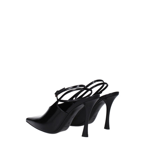 Givenchy Women's Black Leather Pointed High Heels Pumps