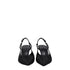 Givenchy Black Fabric High Heel Slingback Pumps with Rhinestone Embellishments - Women’s