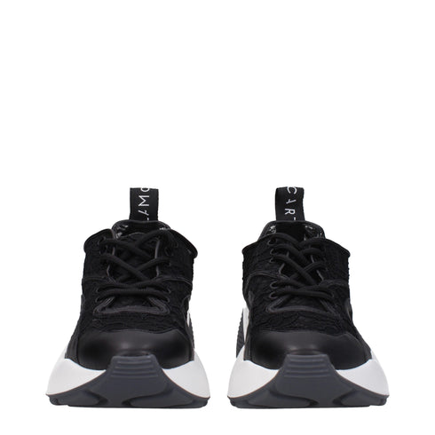 Stella McCartney Black Fabric Chunky Sneakers