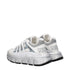 Versace White Fabric Athletic Sneakers – Women’s Glitter Sole Runners
