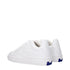 Burberry White Leather Low Tops